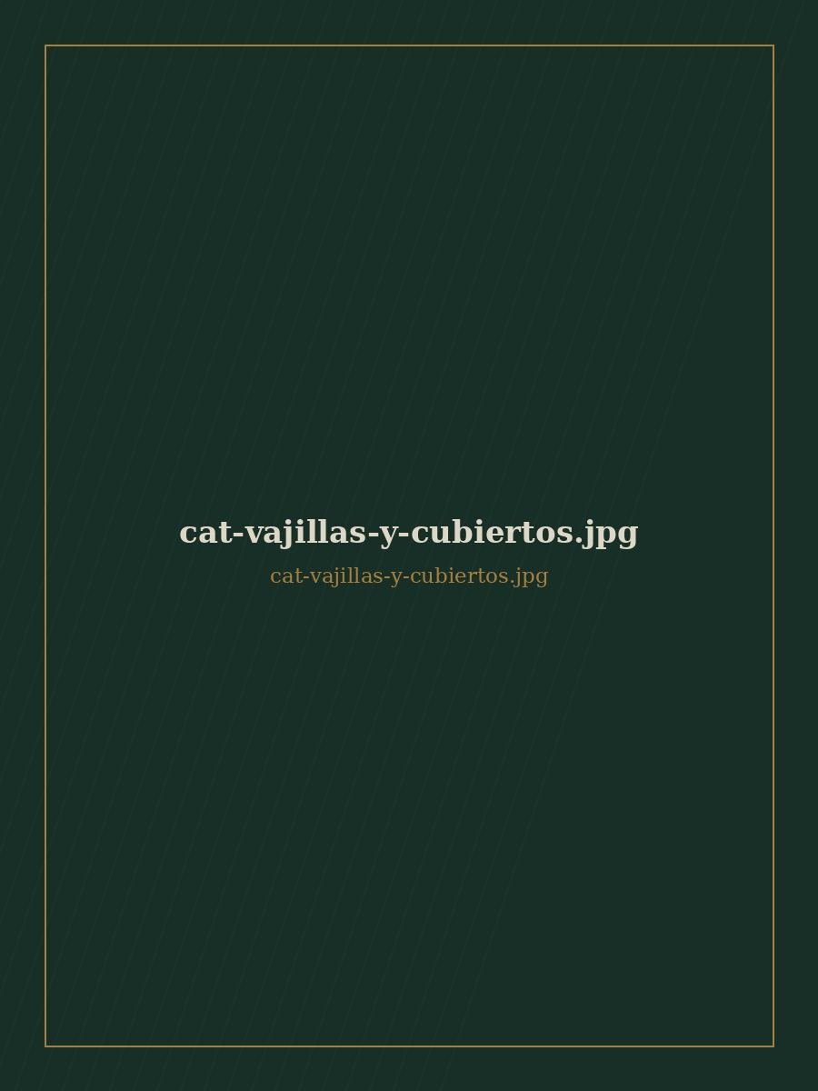 Vajillas y Cubiertos