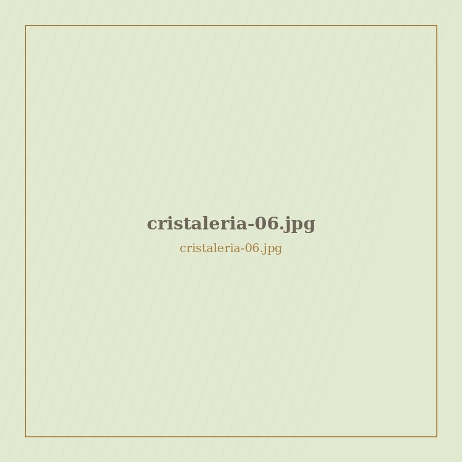 Ensaladera en cristal facetado